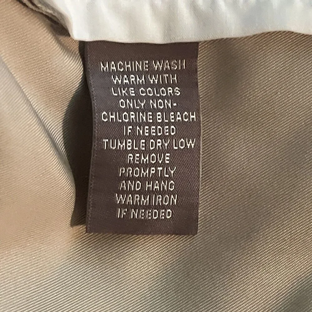 Daniel Cremieux khaki Tan Pants Signature Collection 36 x 32 - Picture 3 of 4
